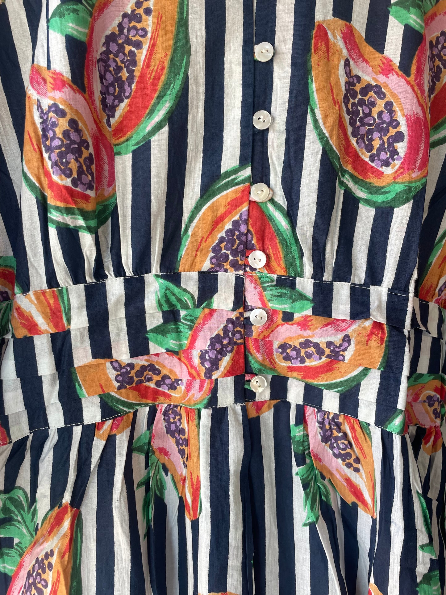 Black Striped Papaya Cowgirl