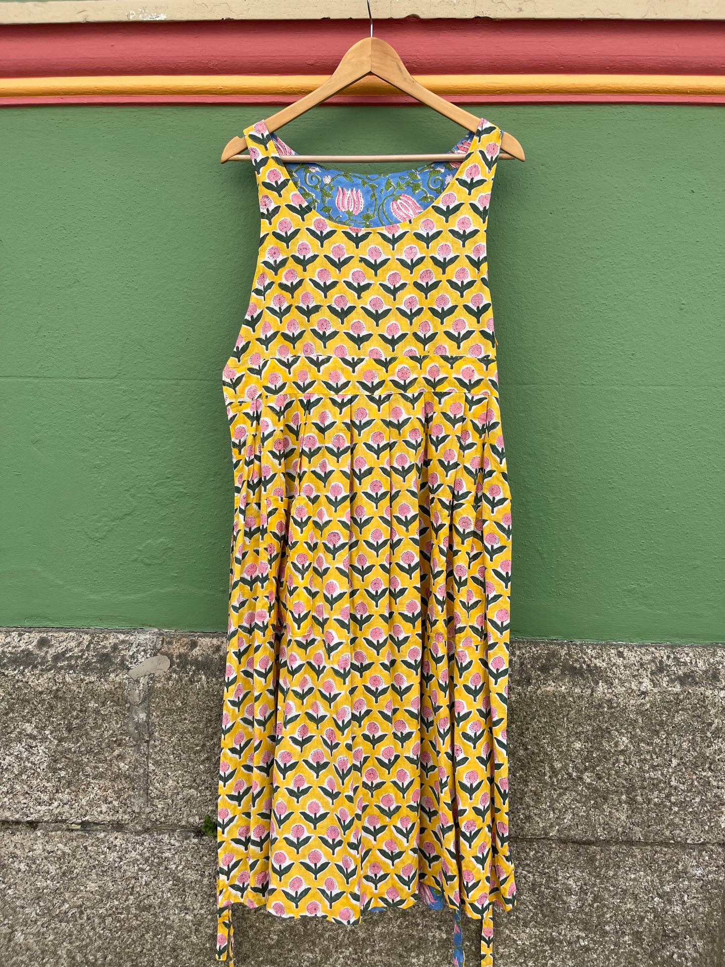 Blue and Yellow Pinny