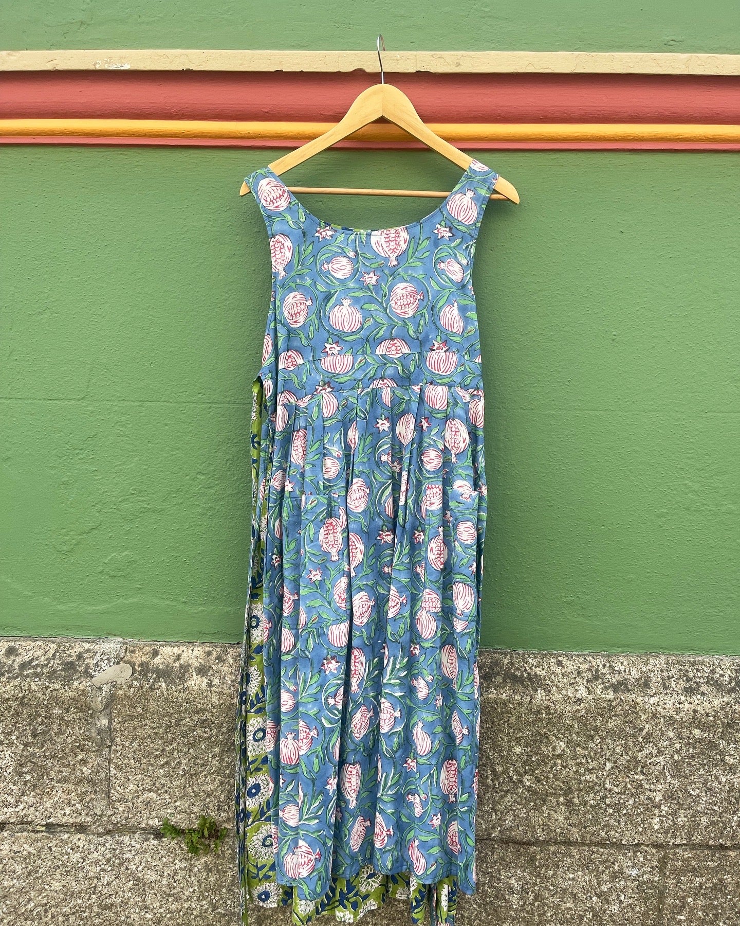 Green and Blue Pinny