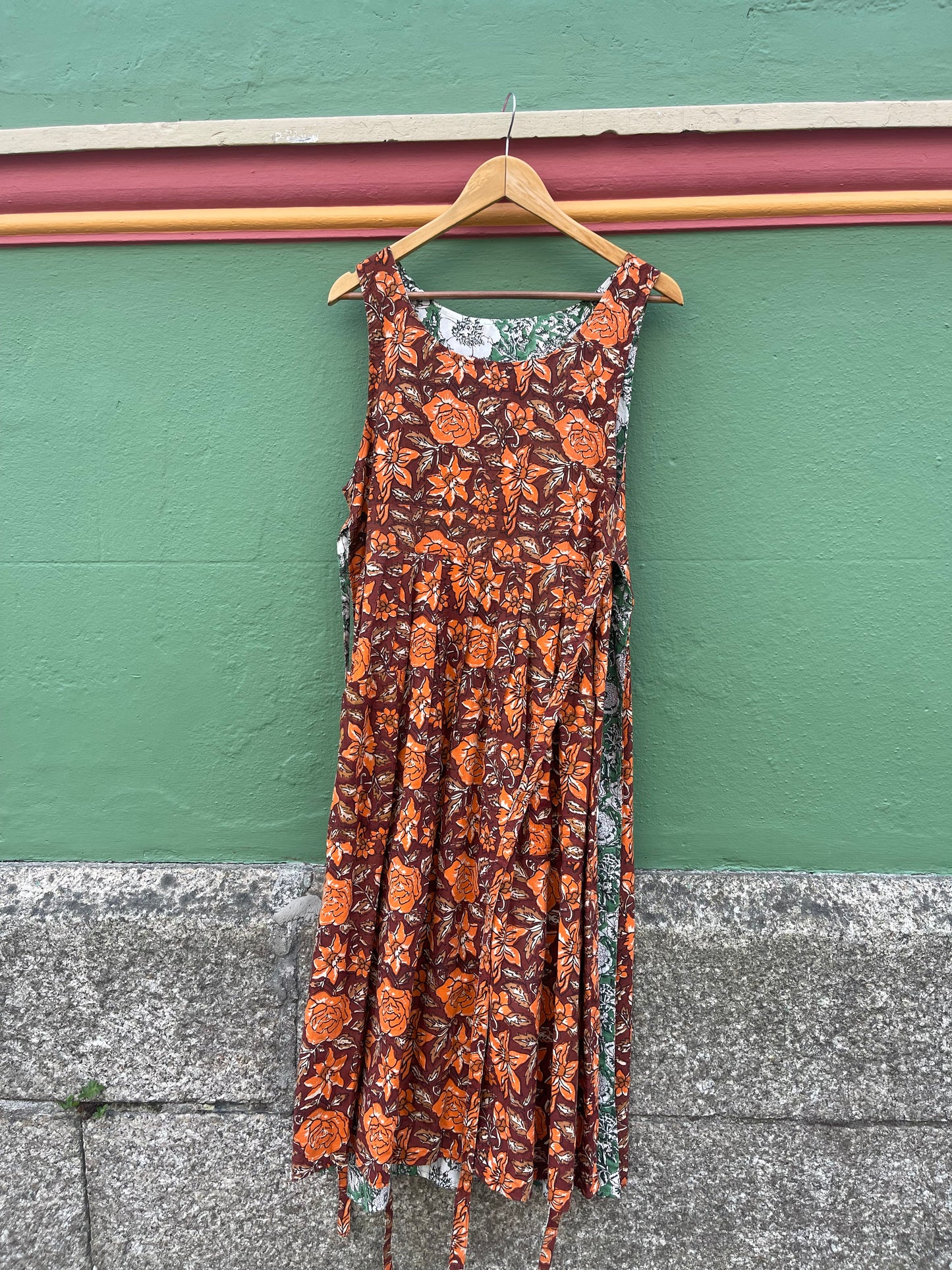 Green and Brown Pinny