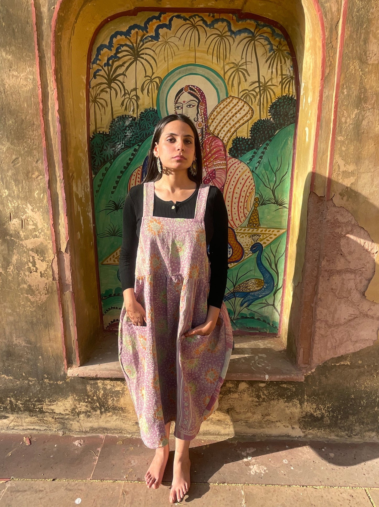 Pink and Yellow Shepherdess