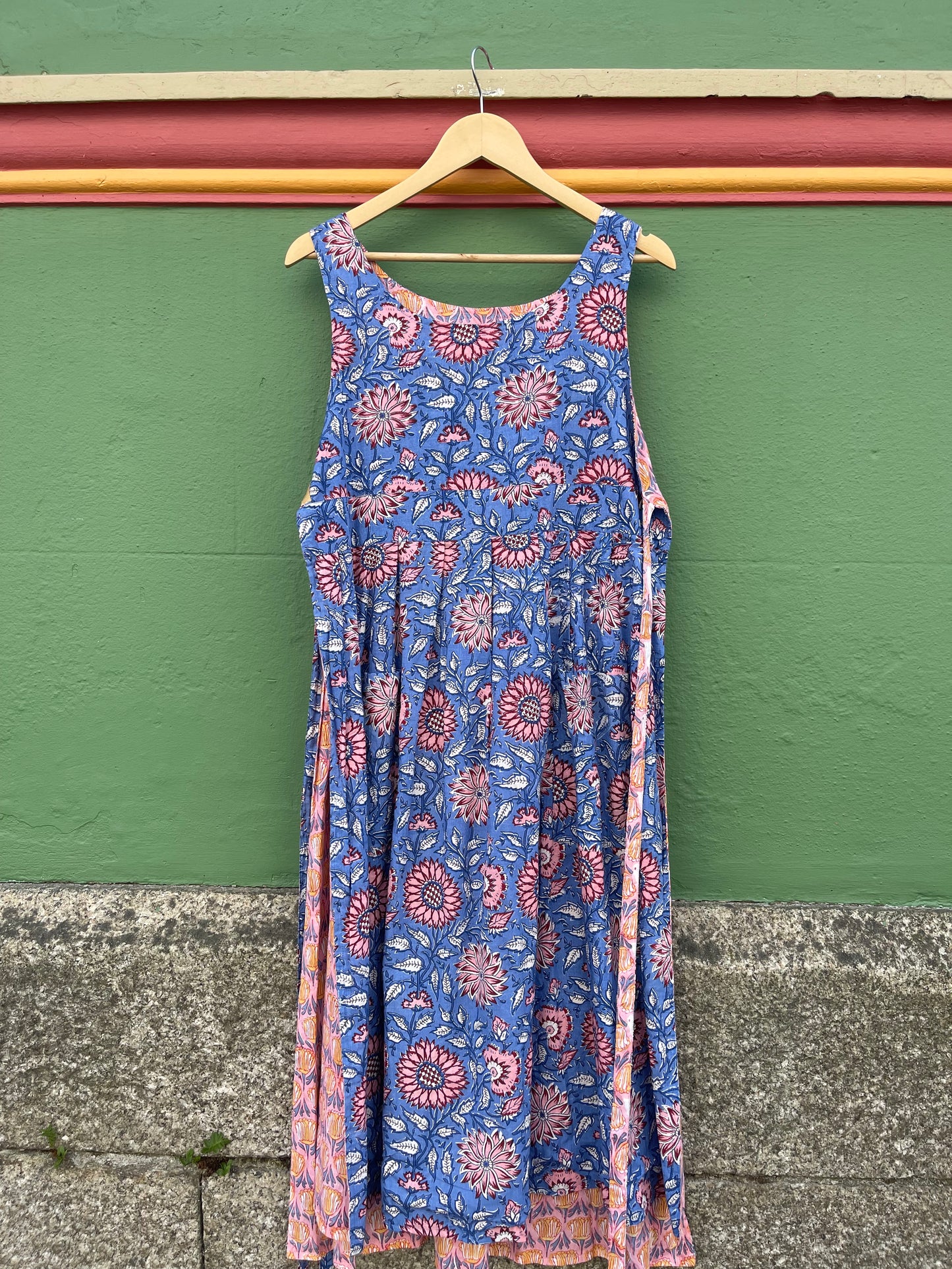 Pink and Blue Pinny