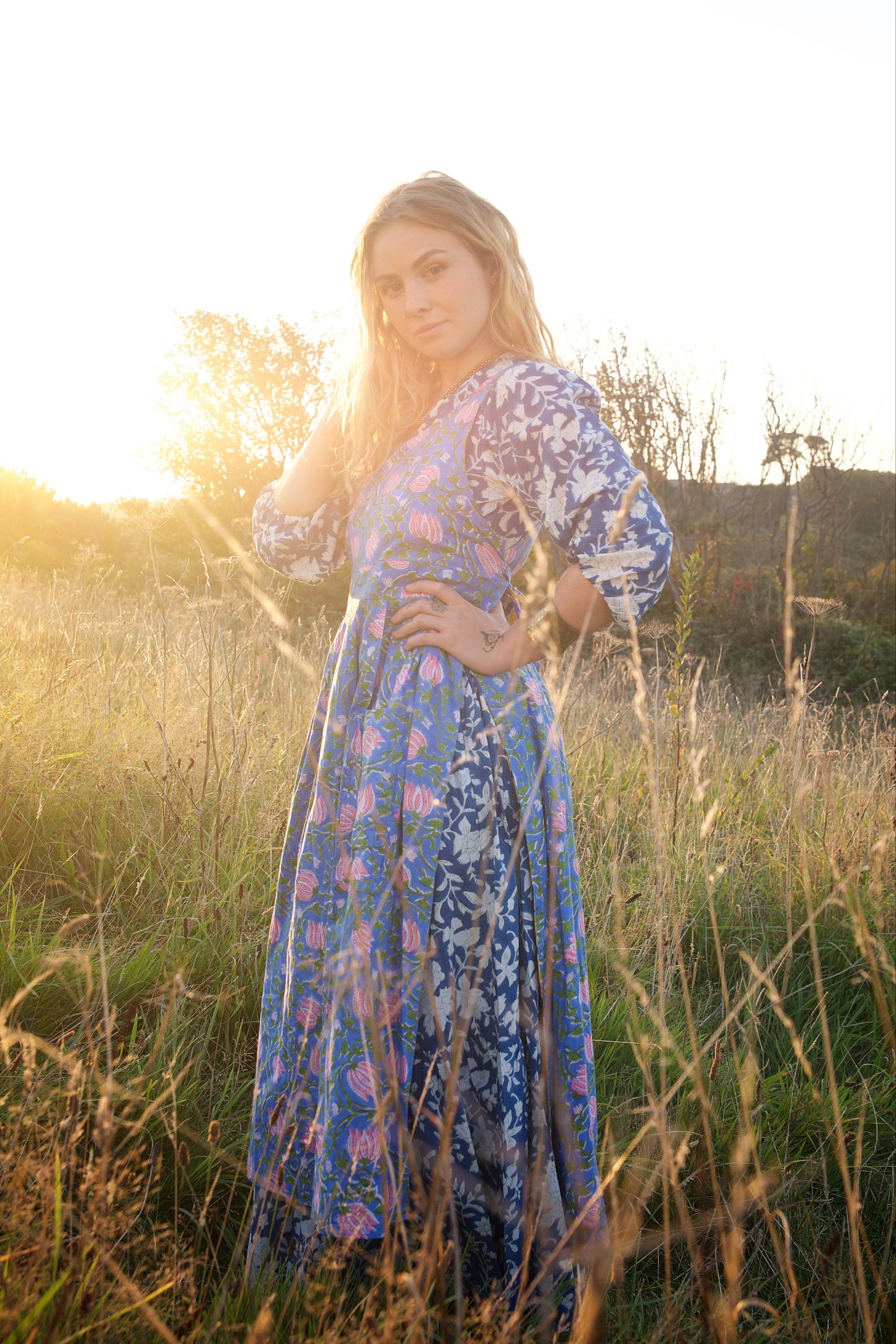Blue and Yellow Pinny