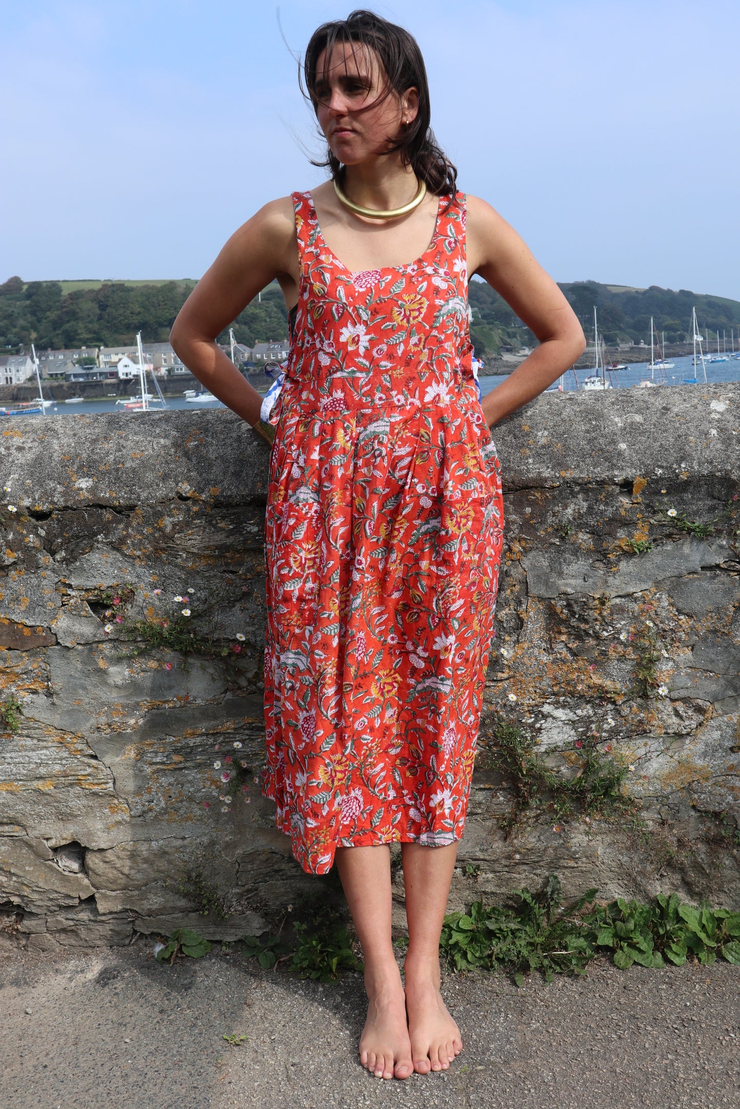 Red and Blue Pinny