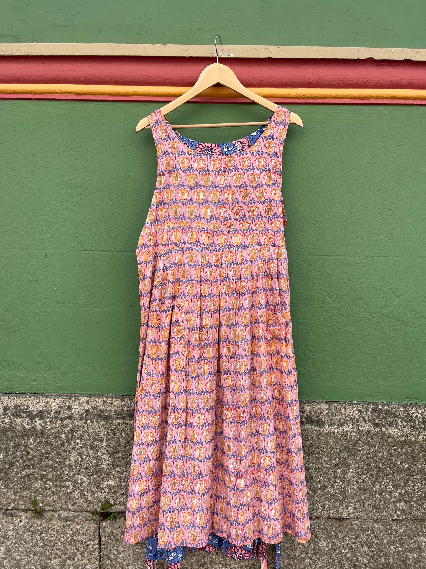 Pink and Blue Pinny