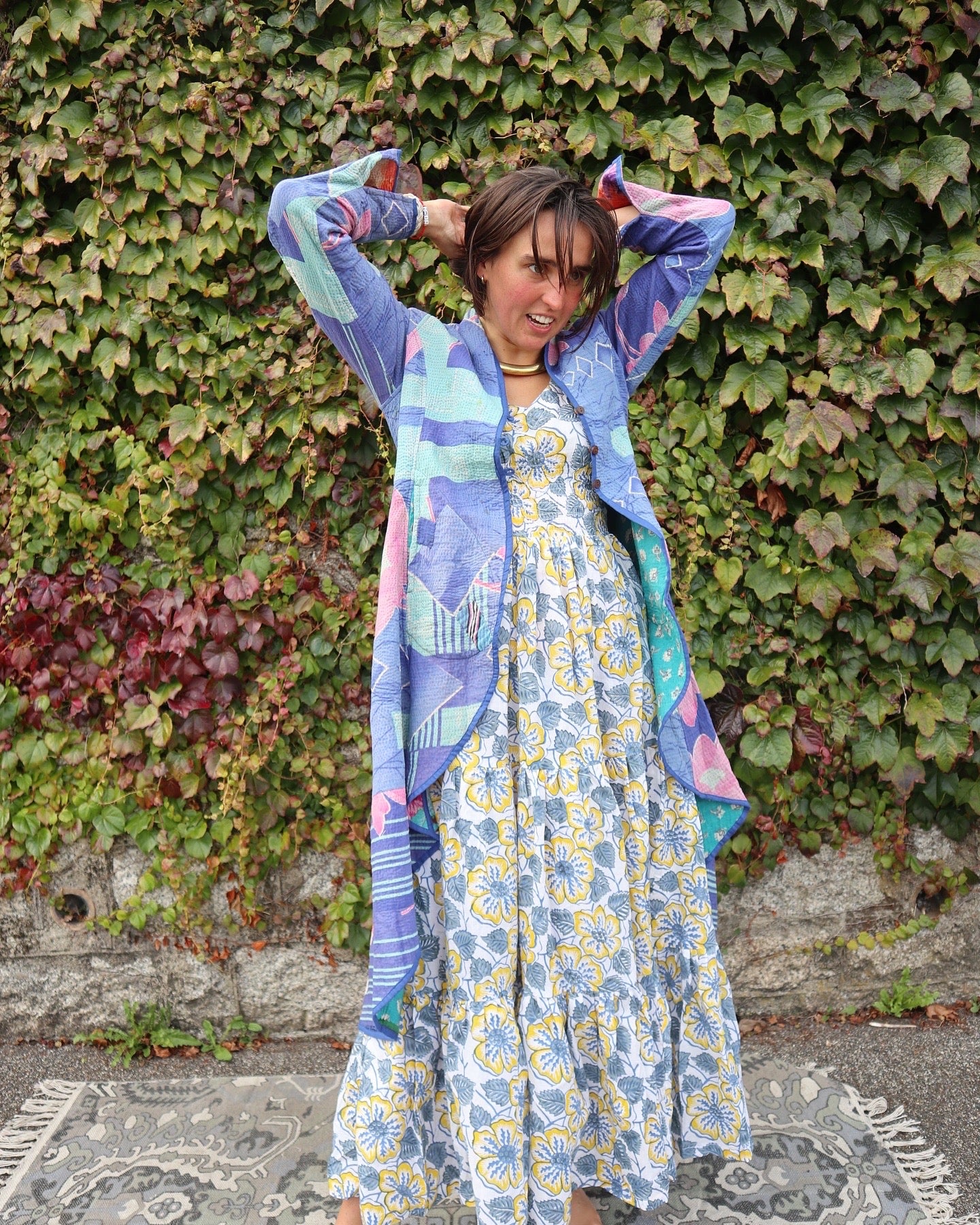 Shades of Blue Fancy Jacket