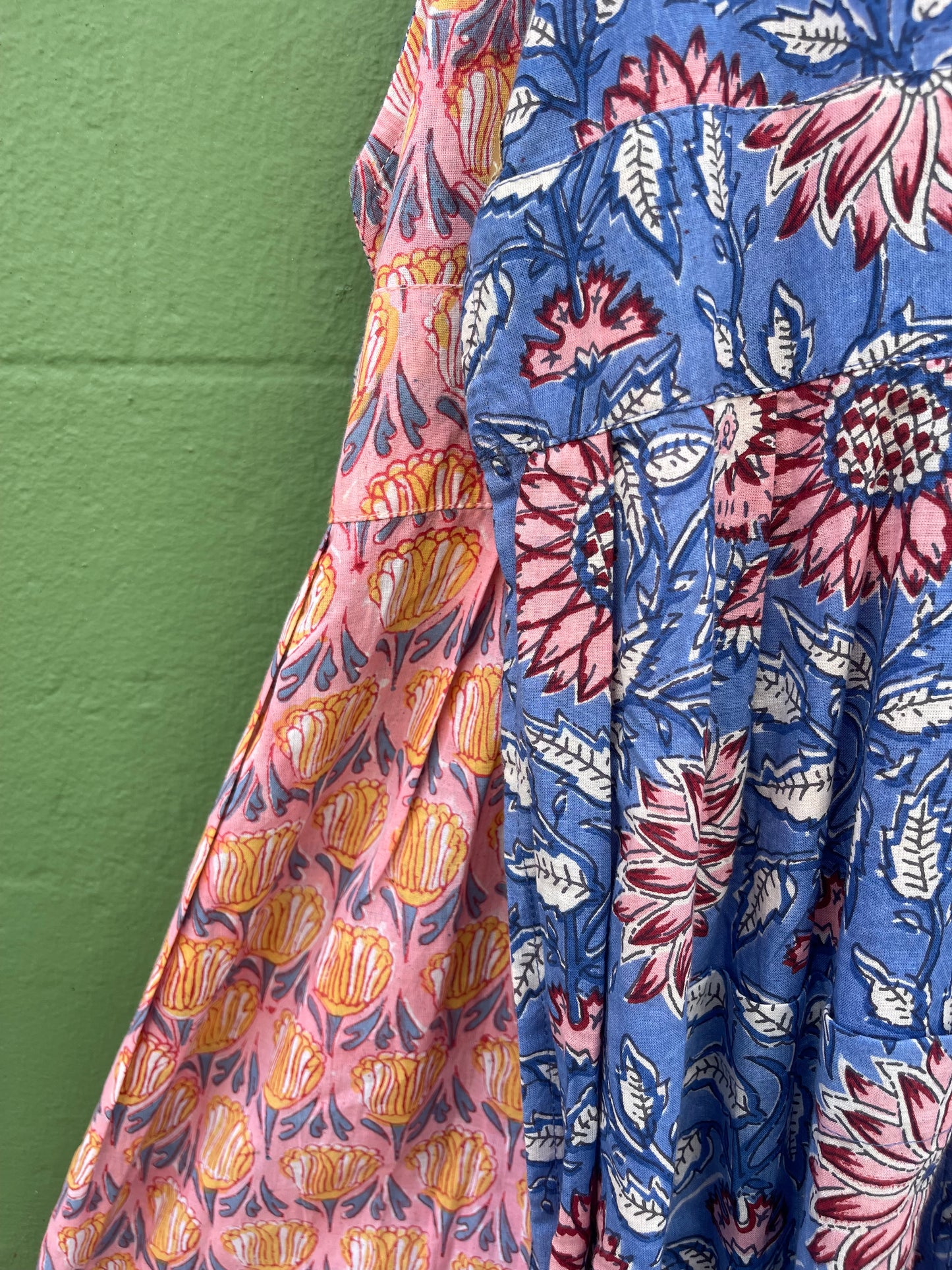 Pink and Blue Pinny