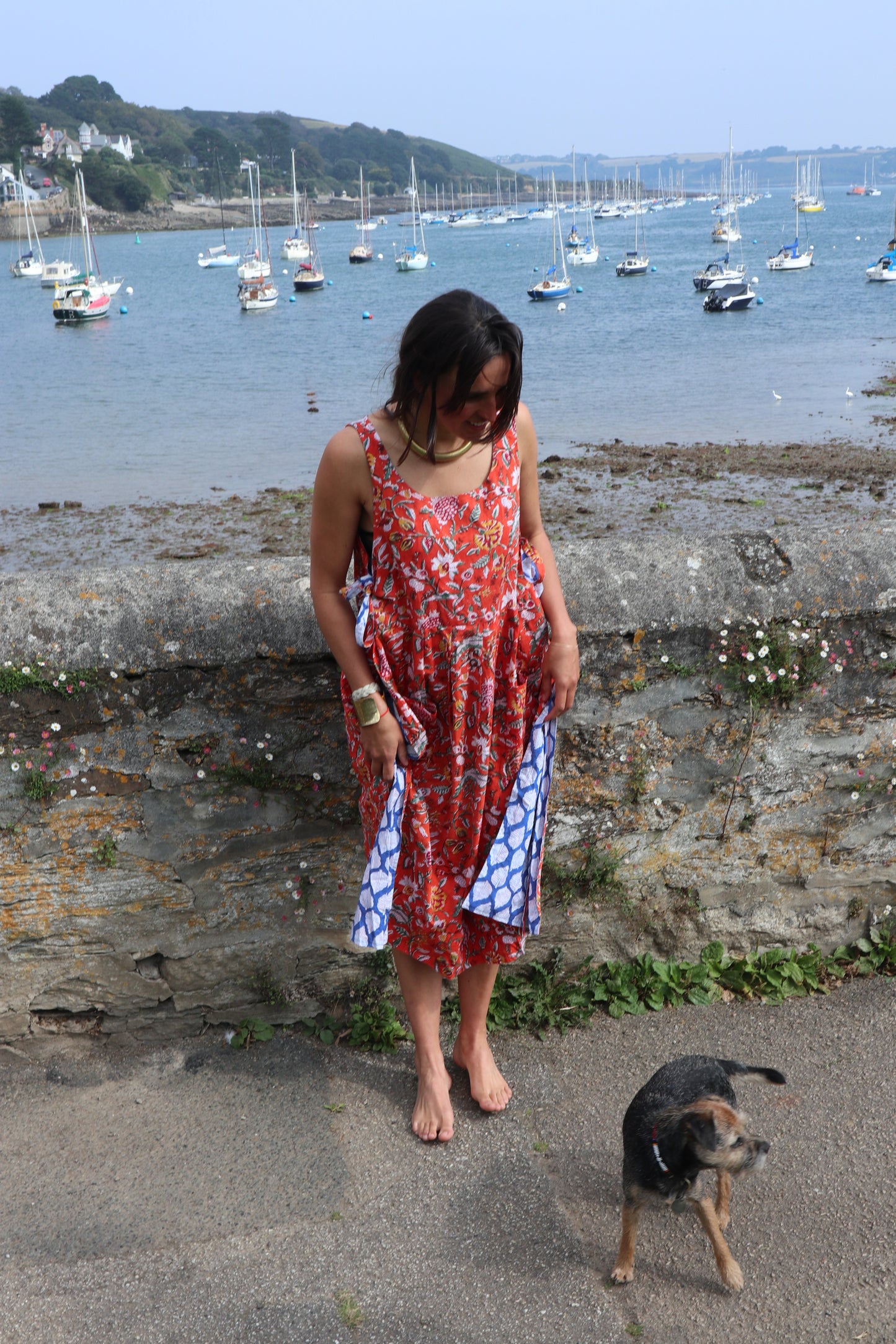 Red and Blue Pinny