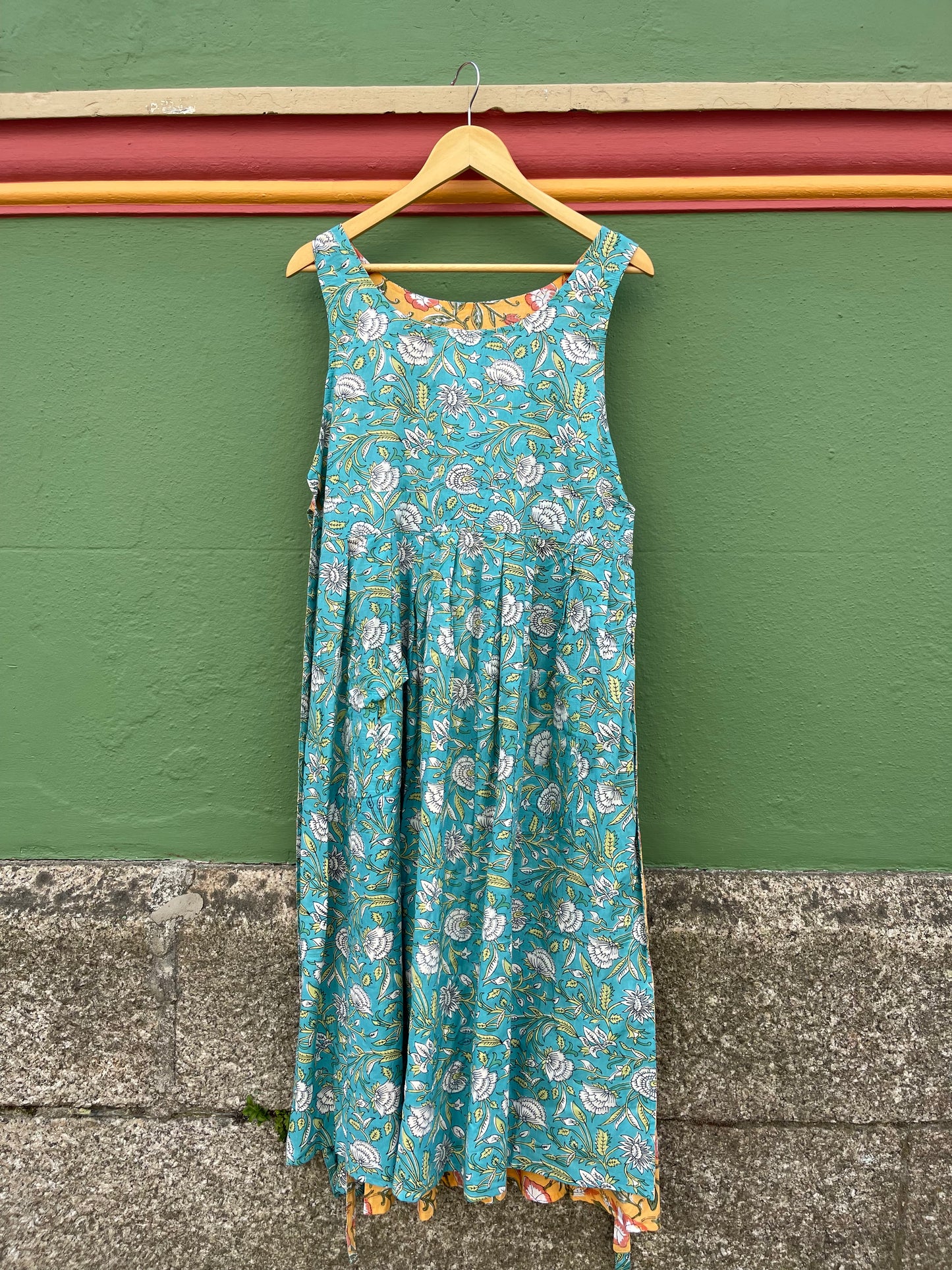 Orange and Blue Pinny
