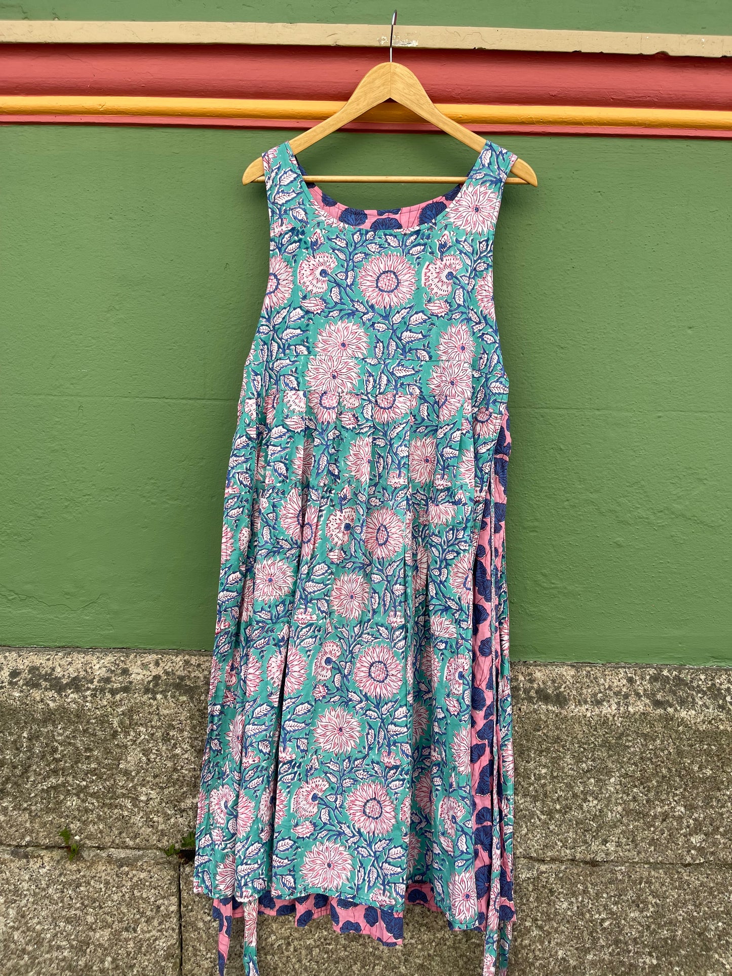 Blue and Pink Pinny