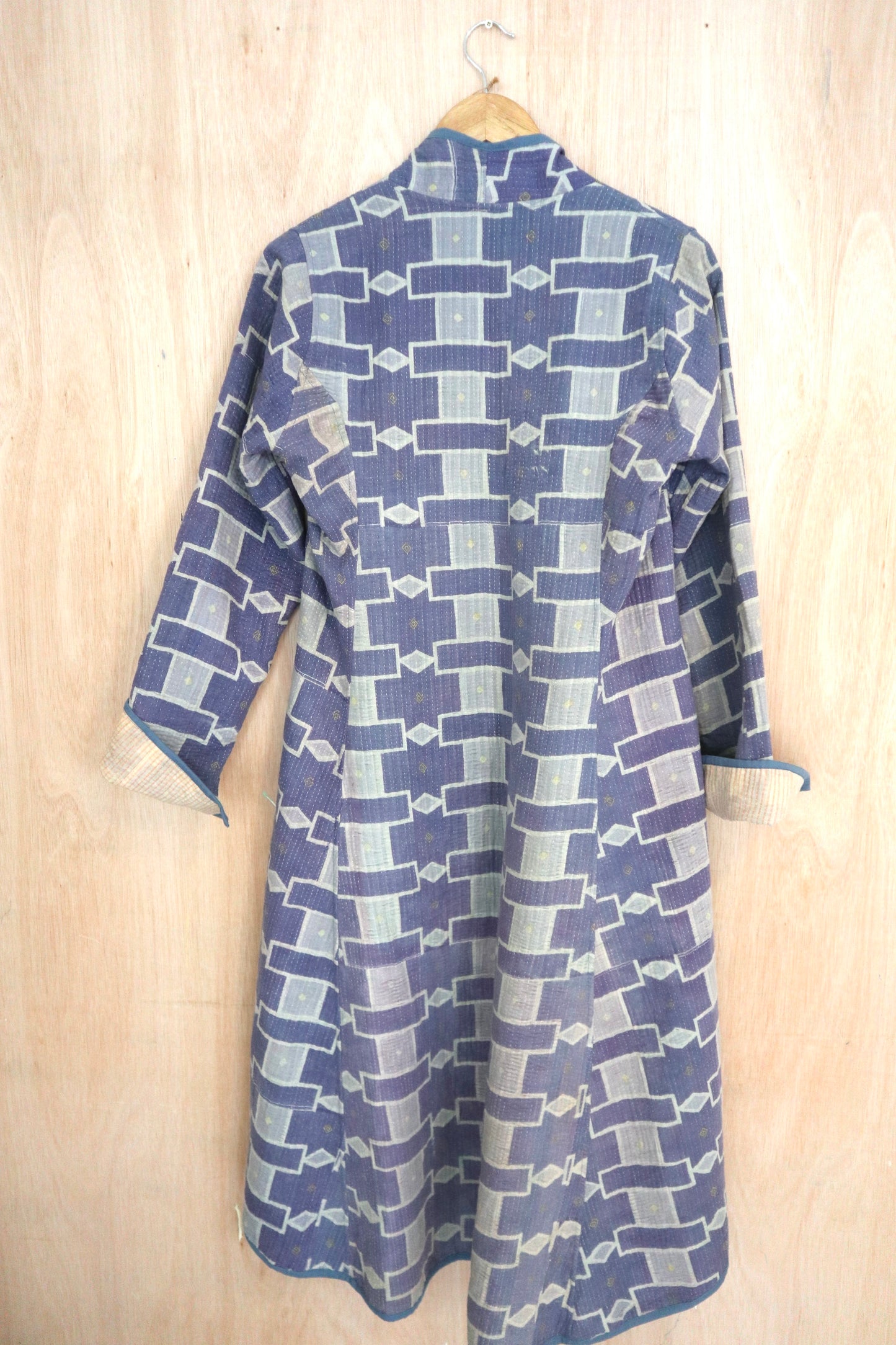 Blue and White Fancy Coat