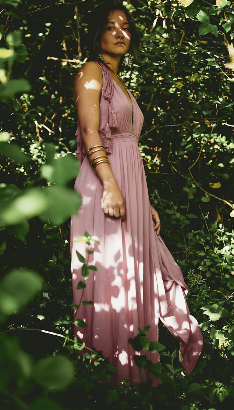 Purple Athena Dress