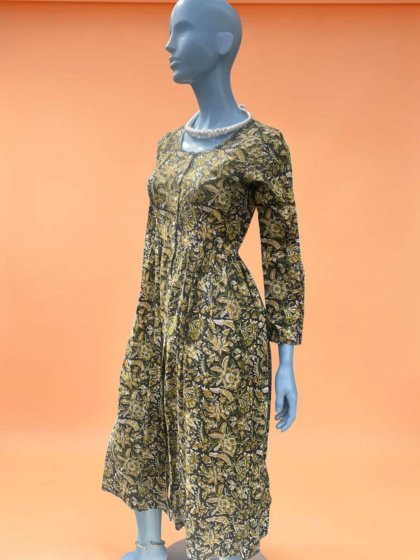 The Black-Green Kurta