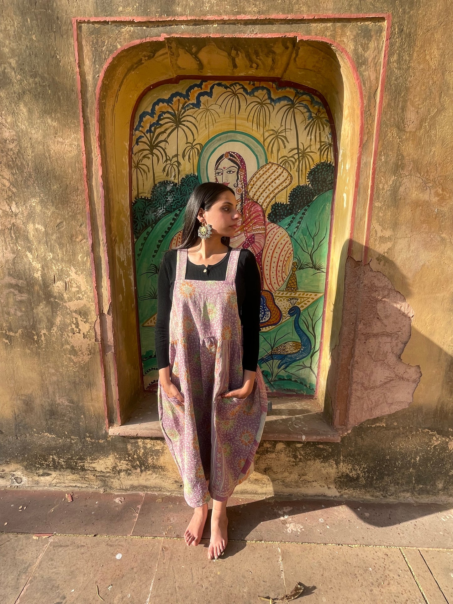 Pink and Yellow Shepherdess