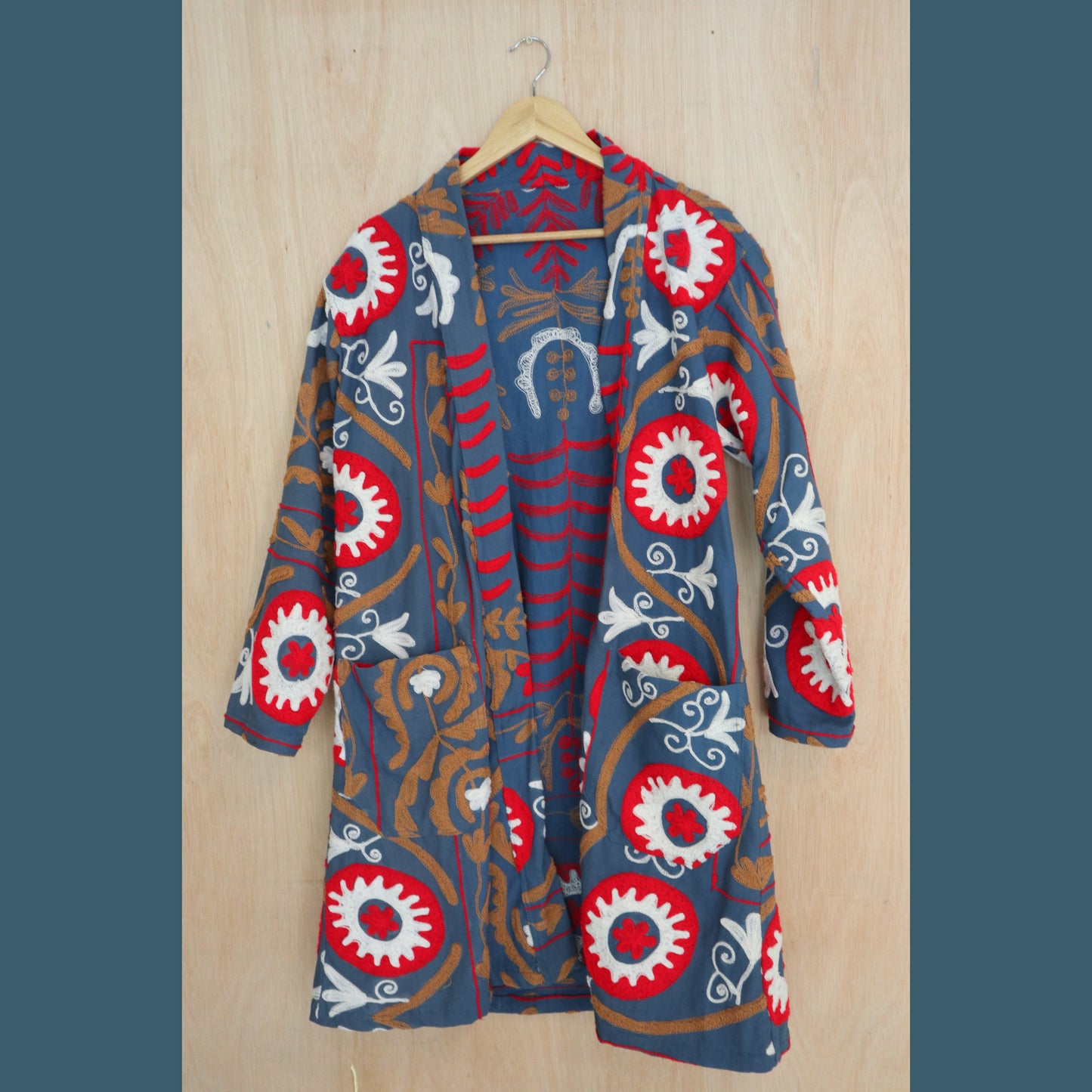 Blue Navajo Joseph Coat